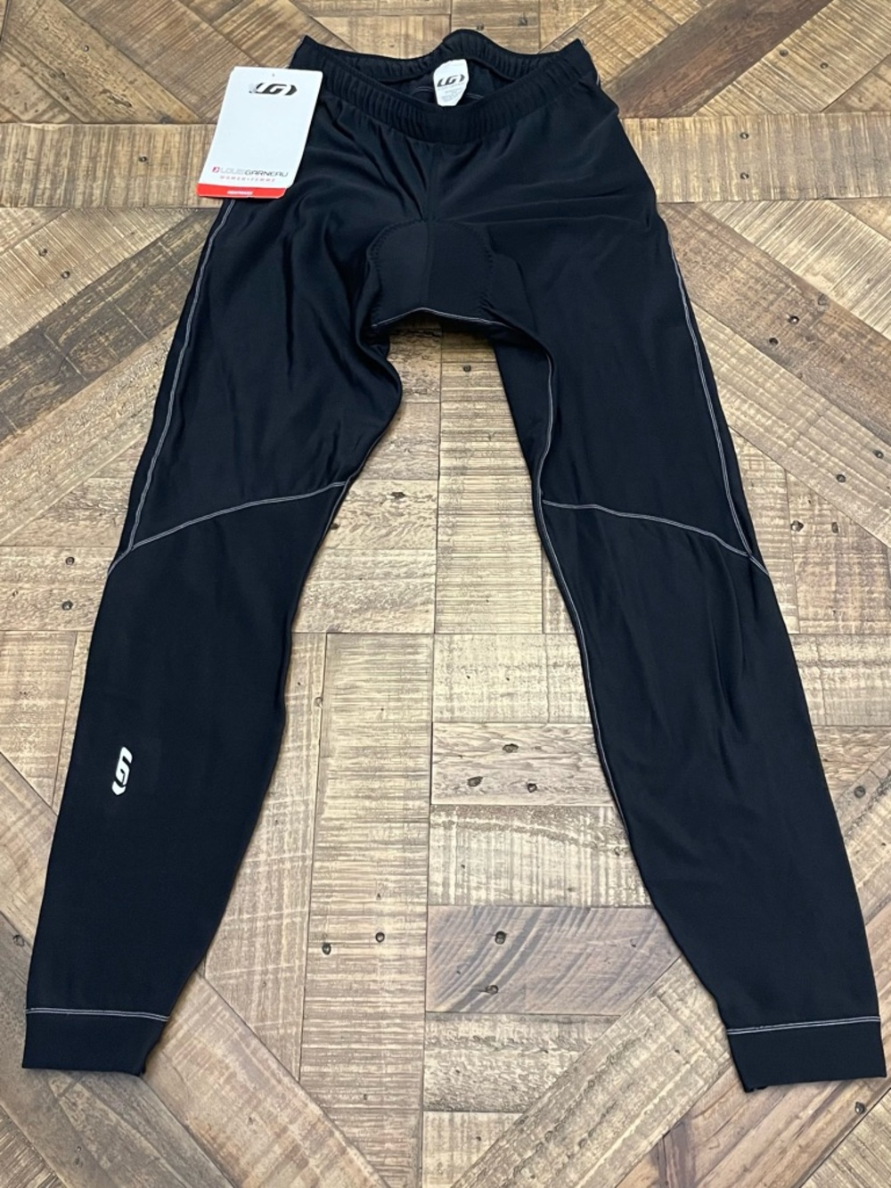 Louis Garneau cycling tights featuring their signature HeatMaxx technology